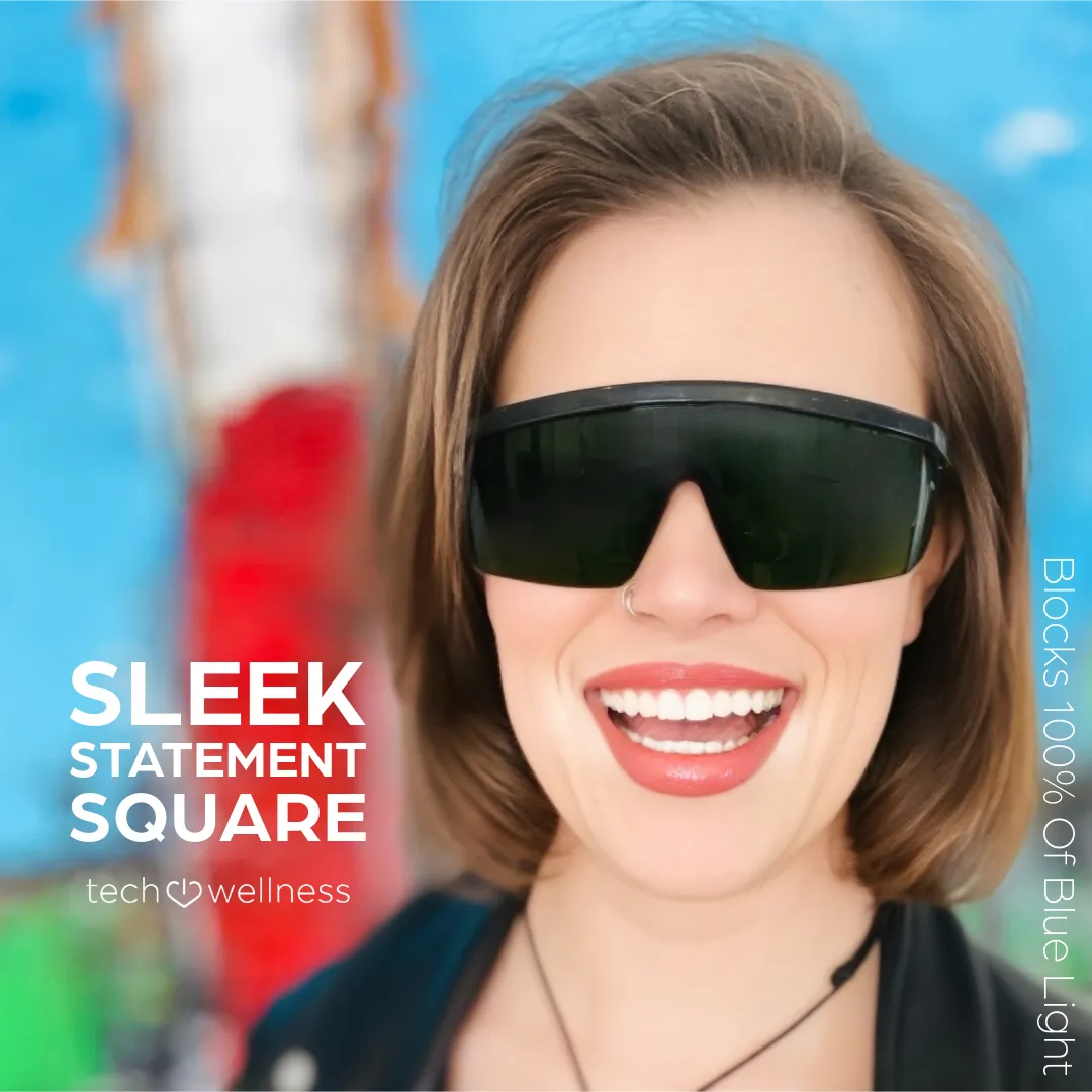 2024 NEW Super Sleep Blue Block Glasses in 2 Styles• Certified Green Lenses Stop 100% of Harmful Screen Light