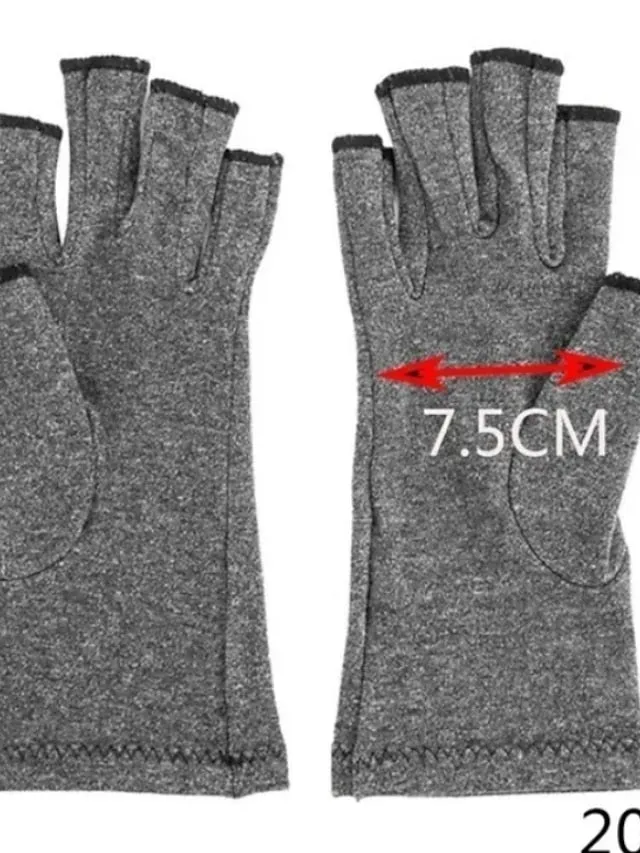 4 Colors Arthritis Gloves Touch Screen Gloves Anti Arthritis Compression Gloves Rheumatoid Finger Pain Joint Care Wrist Support Brace Hand Health Care