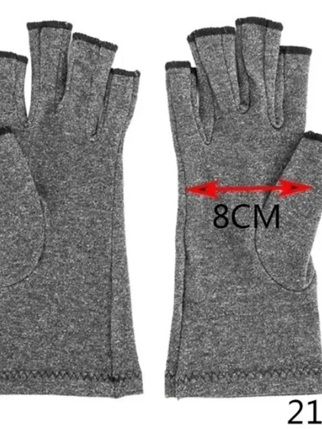 4 Colors Arthritis Gloves Touch Screen Gloves Anti Arthritis Compression Gloves Rheumatoid Finger Pain Joint Care Wrist Support Brace Hand Health Care