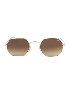 Biarritz Unisex Sunglasses | Gold