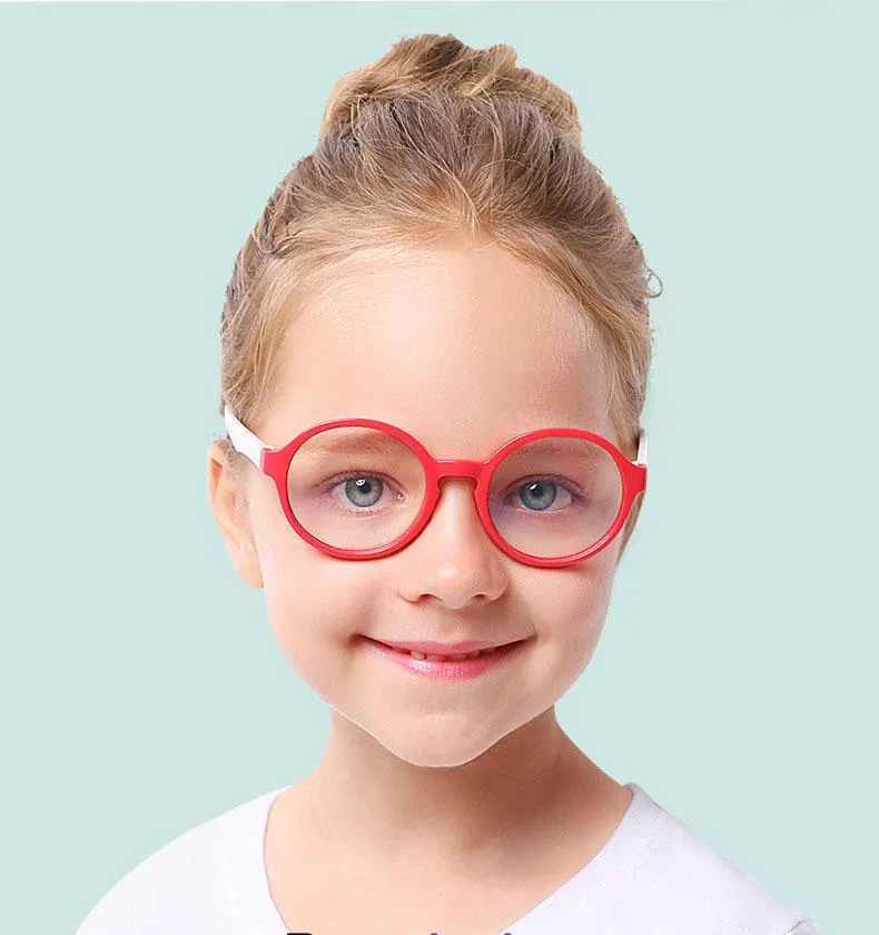 Blue Light Blocking Computer Screen Reading Glasses for Kids Ages [3-9] - Veronica