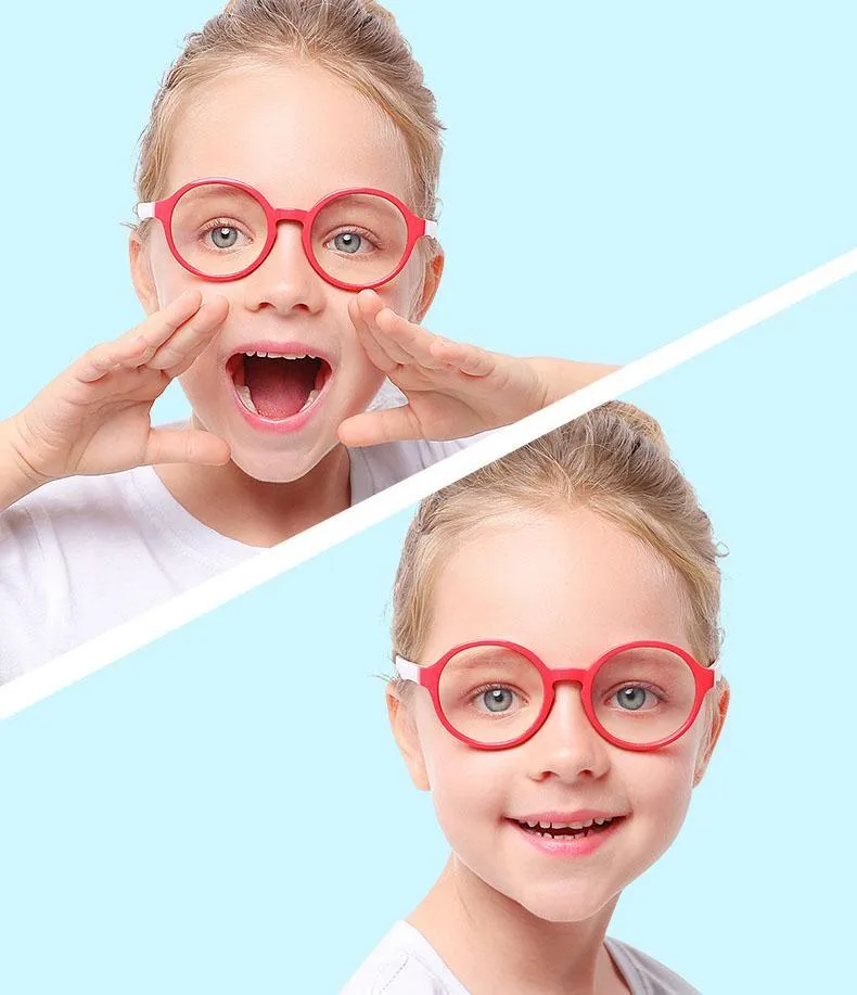 Blue Light Blocking Computer Screen Reading Glasses for Kids Ages [3-9] - Veronica