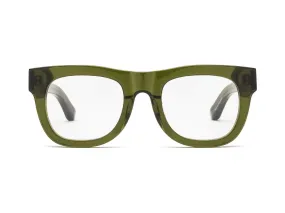 Caddis – D28  Reading/Bluelight Glasses in Heritage Green