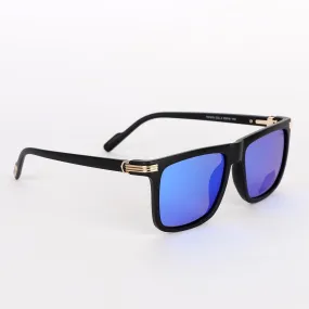 Cartier Classy Polarized Black And Blue Lens Sunglasses