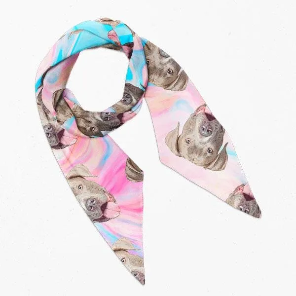 Custom Pet Art Scarves