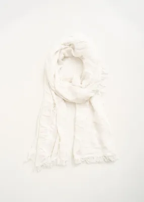 DENNY BAMBOO SCARF - OFF WHITE