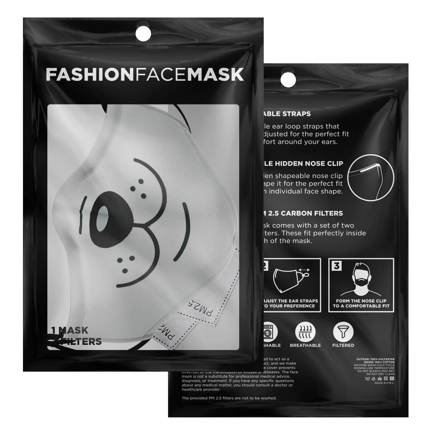 Doggie Smile Fask Mask