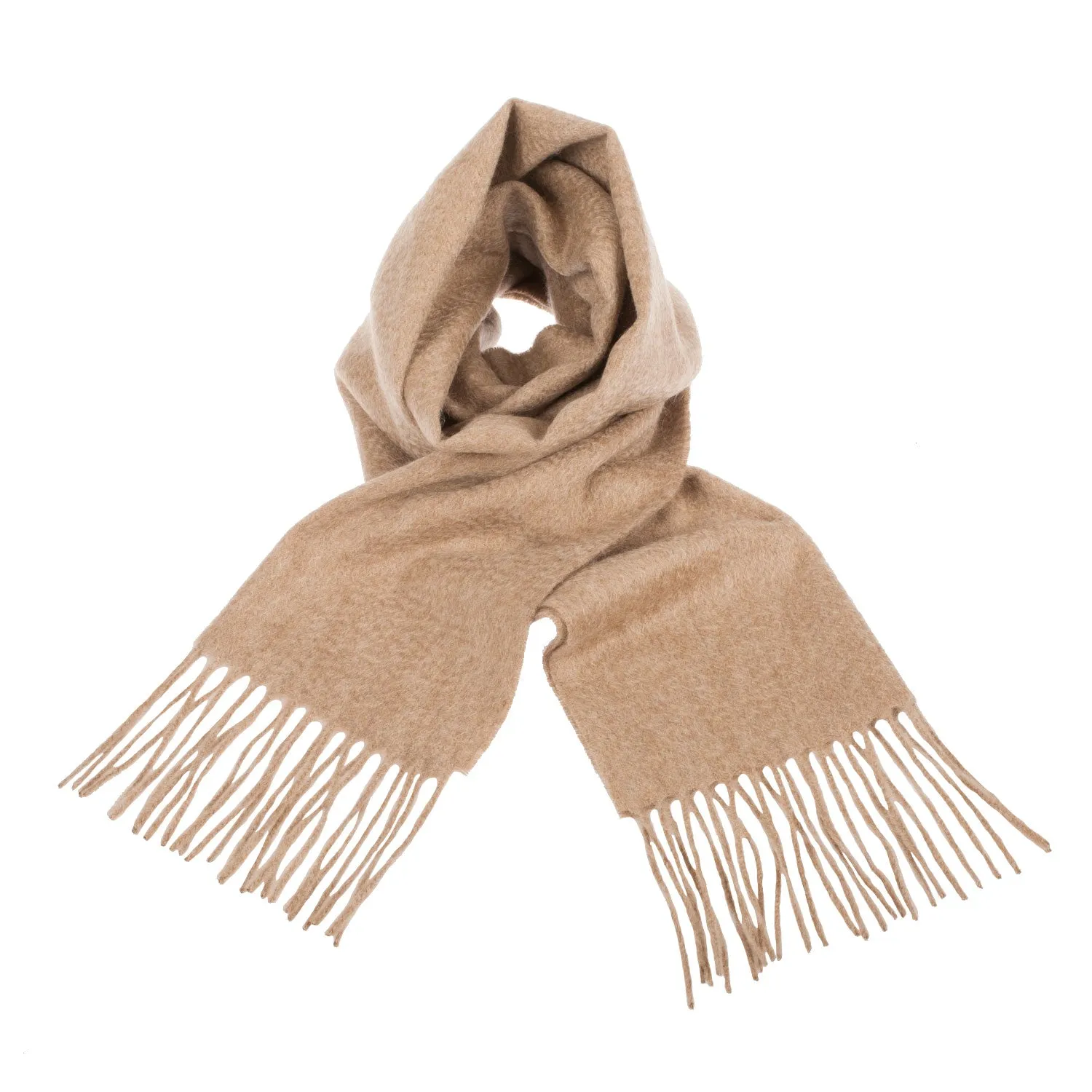 Edinburgh Cashmere Scarf  Natural