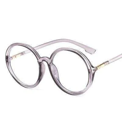 Flex Unisex Round Oversized Anti-Blue Light Glasses