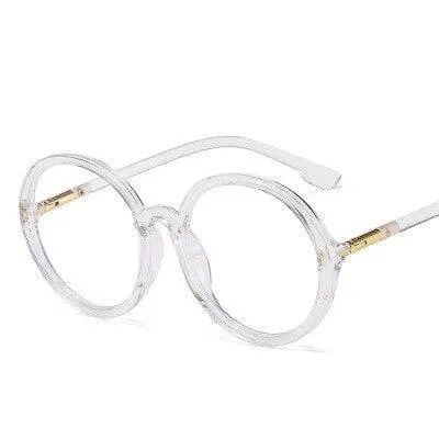 Flex Unisex Round Oversized Anti-Blue Light Glasses