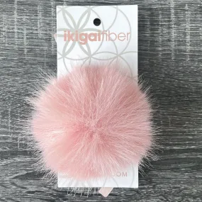 Ikigai Fiber Faux Luxe Pom Poms - Med Lux Blush