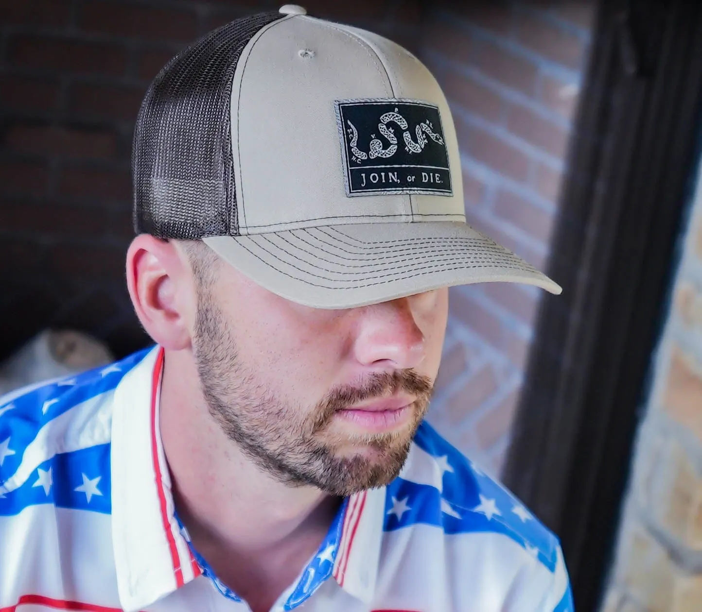 Join Or Die Patch Hat