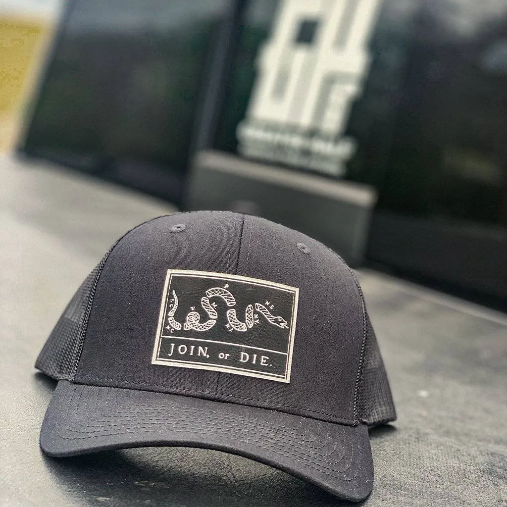 Join Or Die Patch Hat