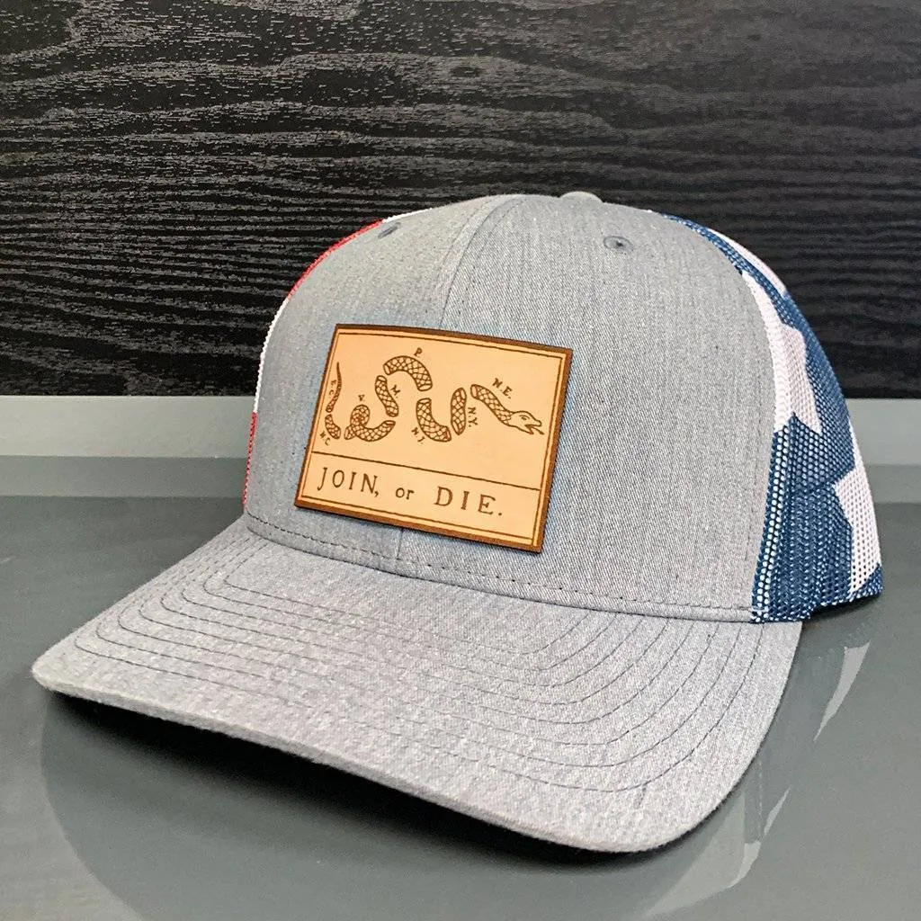 Join Or Die Patch Hat