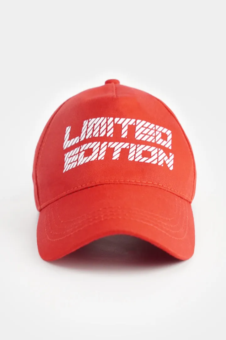 Limited Edition Baseball Cap - Red