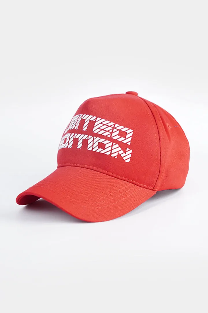 Limited Edition Baseball Cap - Red