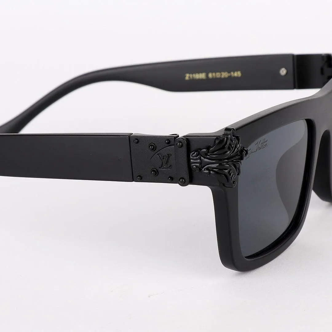 Louis Vuitton Crested Summer Square Black Sunglasses