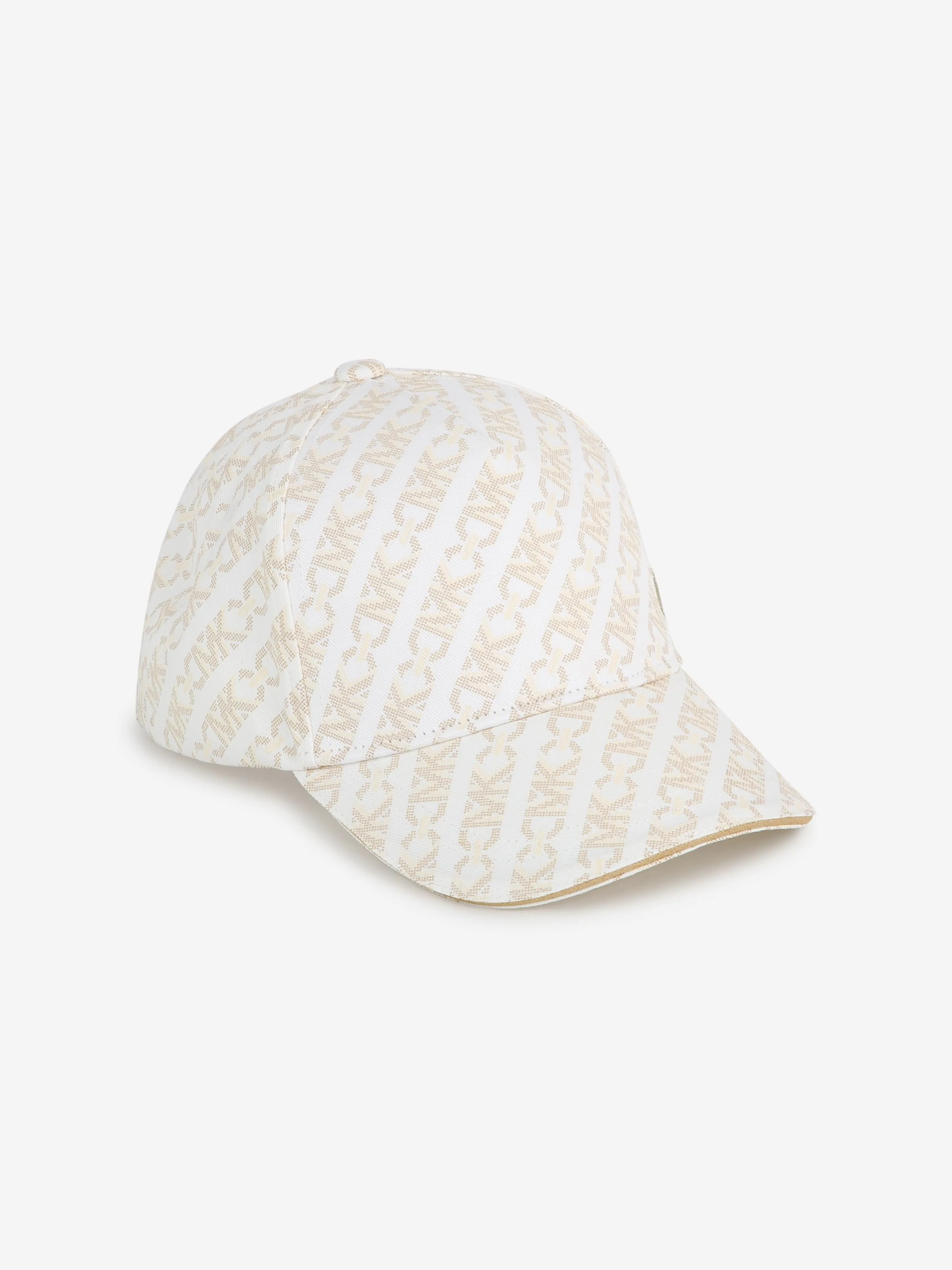 Michael Kors Girls Logo Cap in Ivory