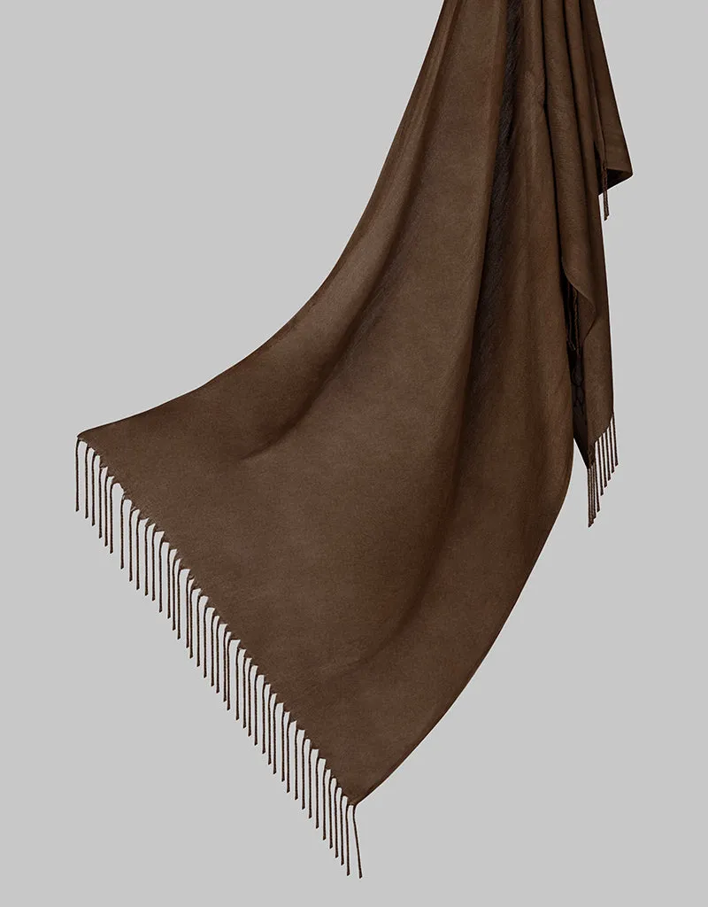 Modelle Twisted Scarves - Shades of Brown