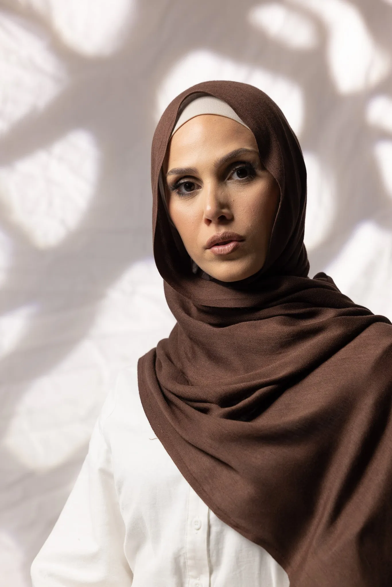 Modelle Twisted Scarves - Shades of Brown