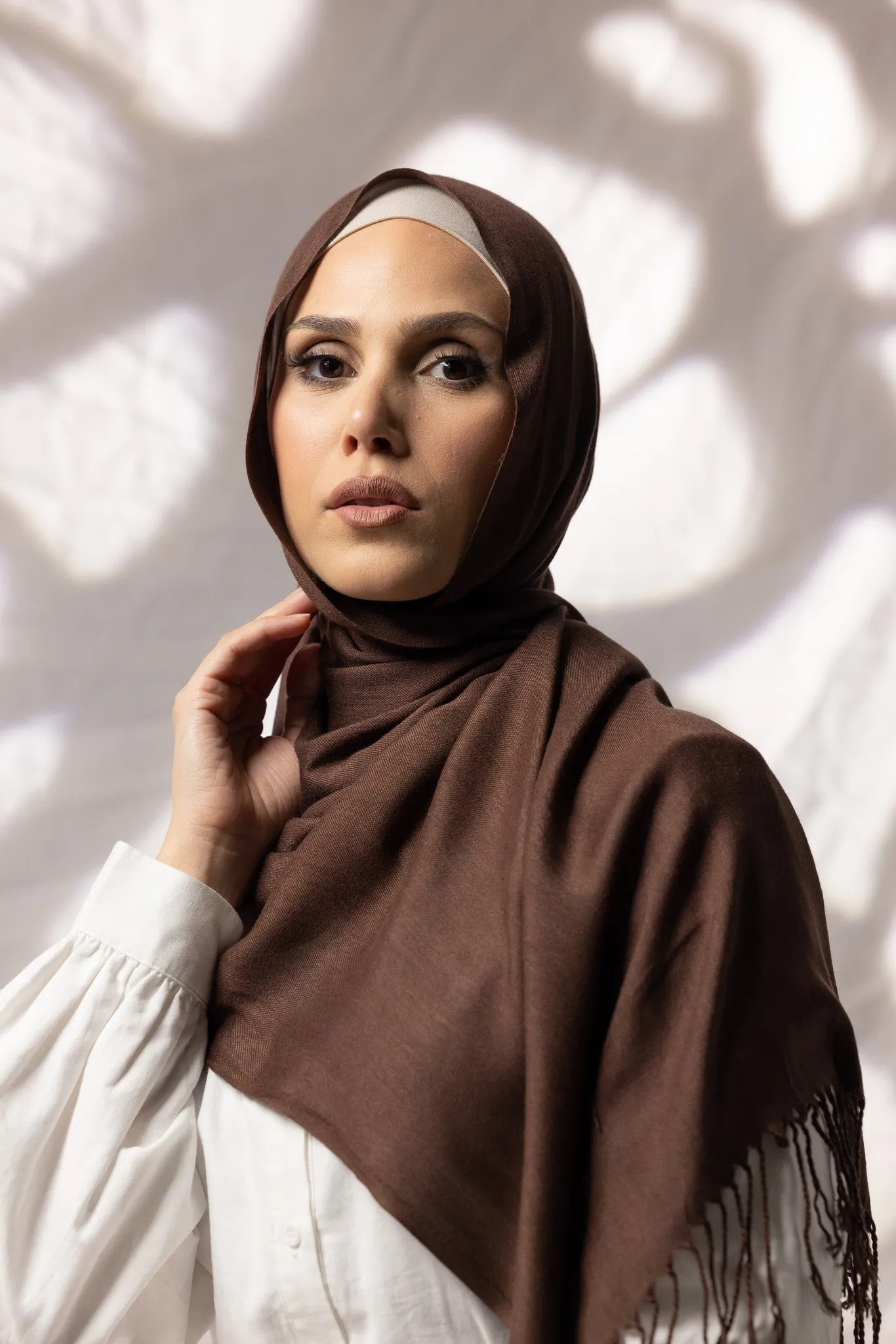 Modelle Twisted Scarves - Shades of Brown