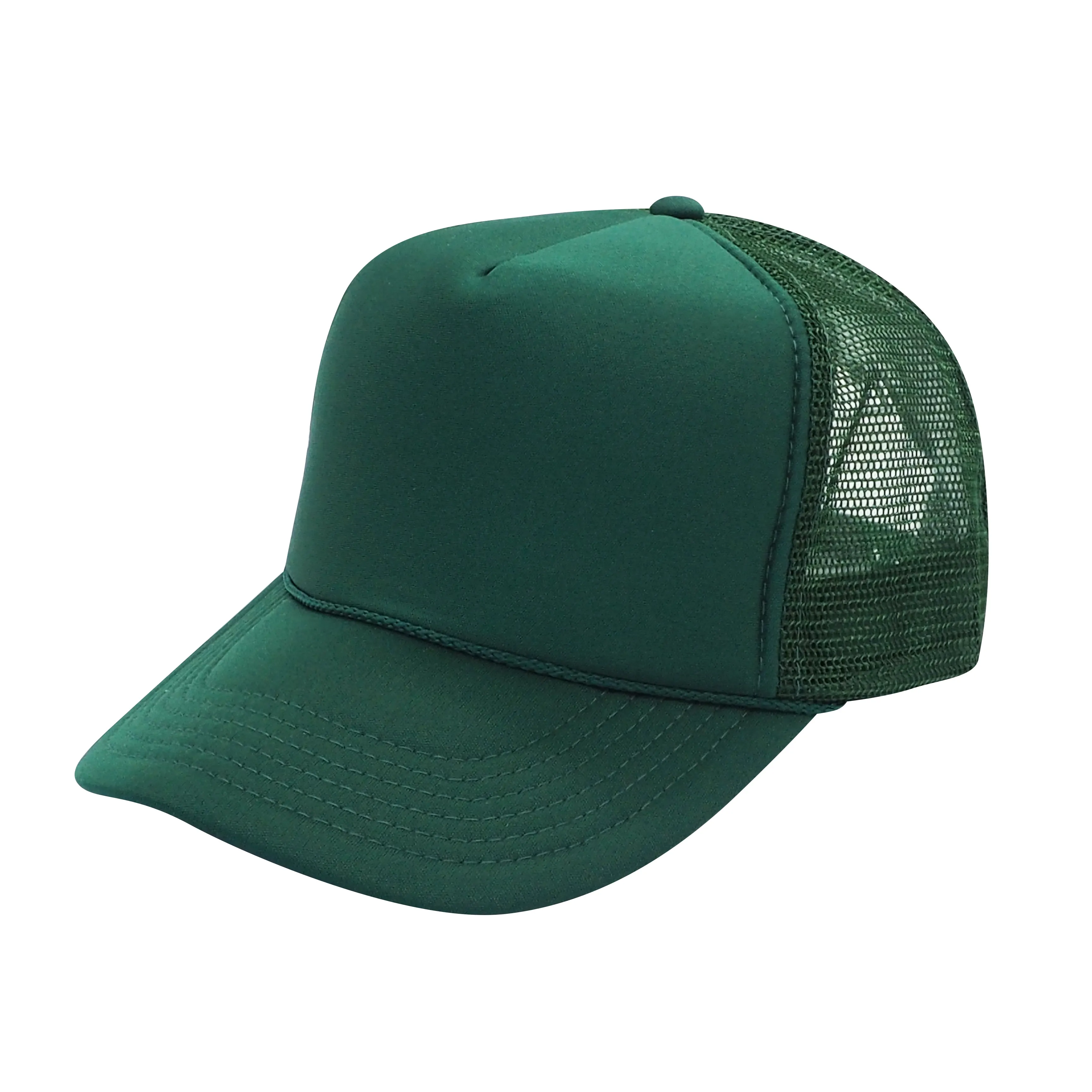 Nissun Classic Trucker Baseball Hats Caps Foam Mesh Blank Solid Two Tone Snapback