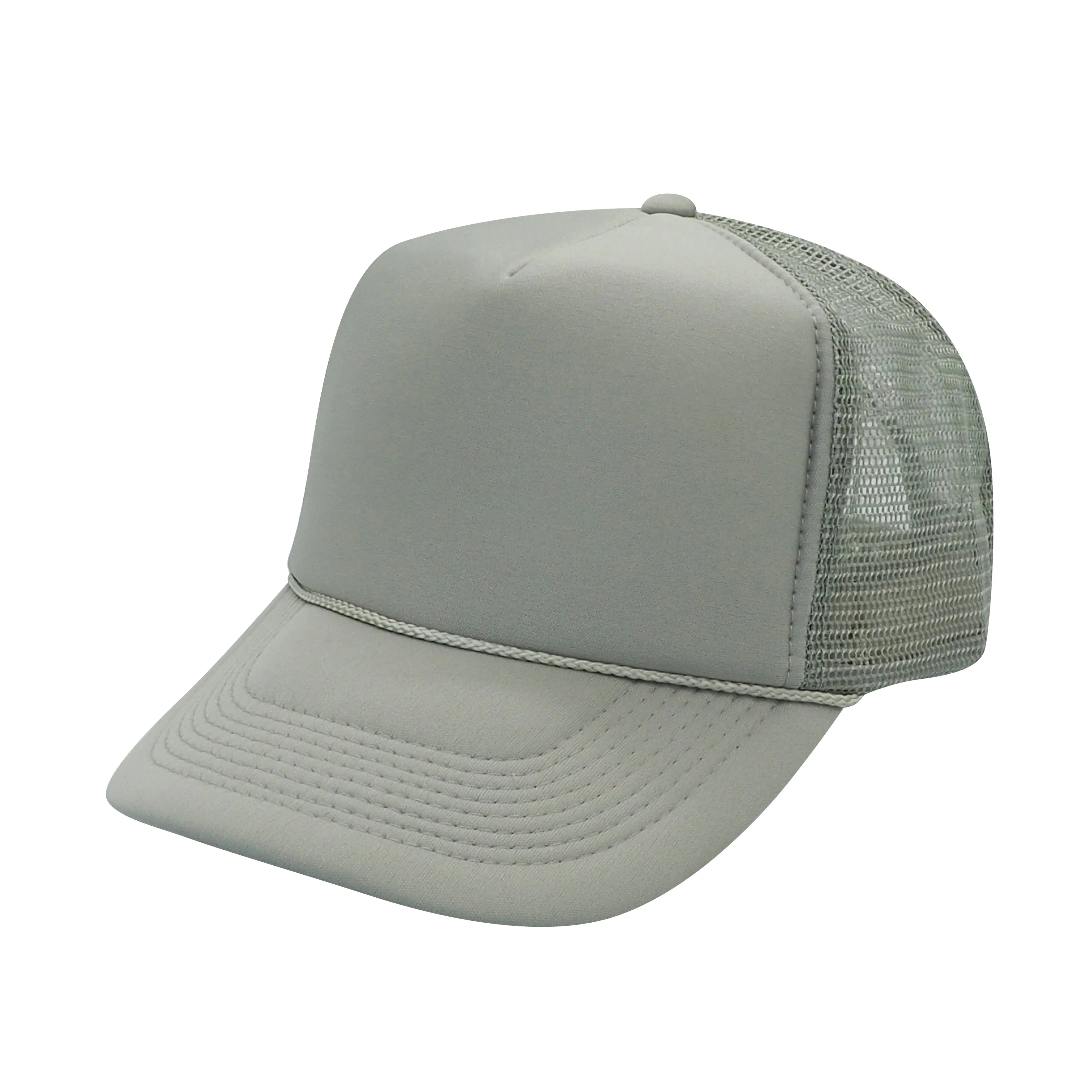 Nissun Classic Trucker Baseball Hats Caps Foam Mesh Blank Solid Two Tone Snapback