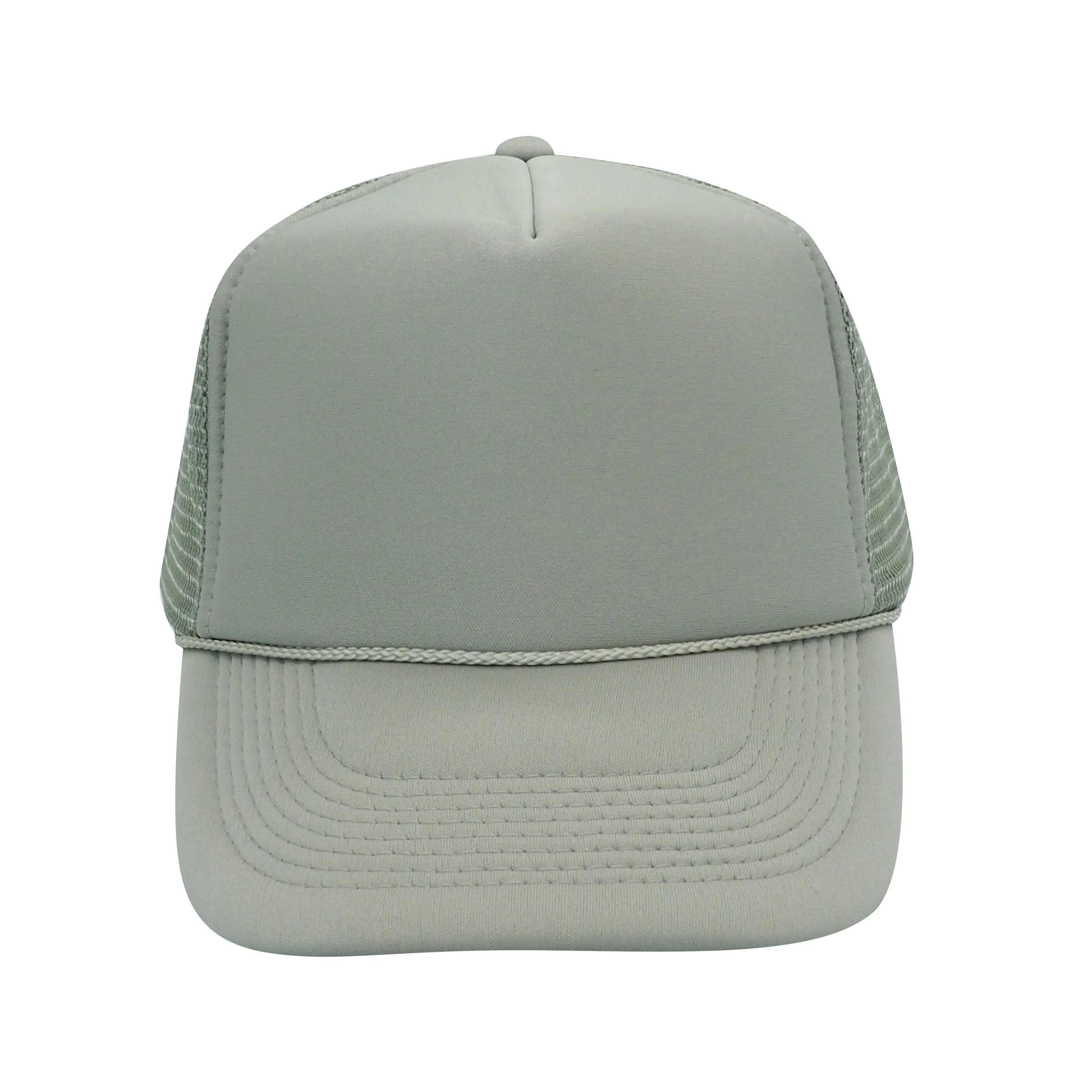 Nissun Classic Trucker Baseball Hats Caps Foam Mesh Blank Solid Two Tone Snapback