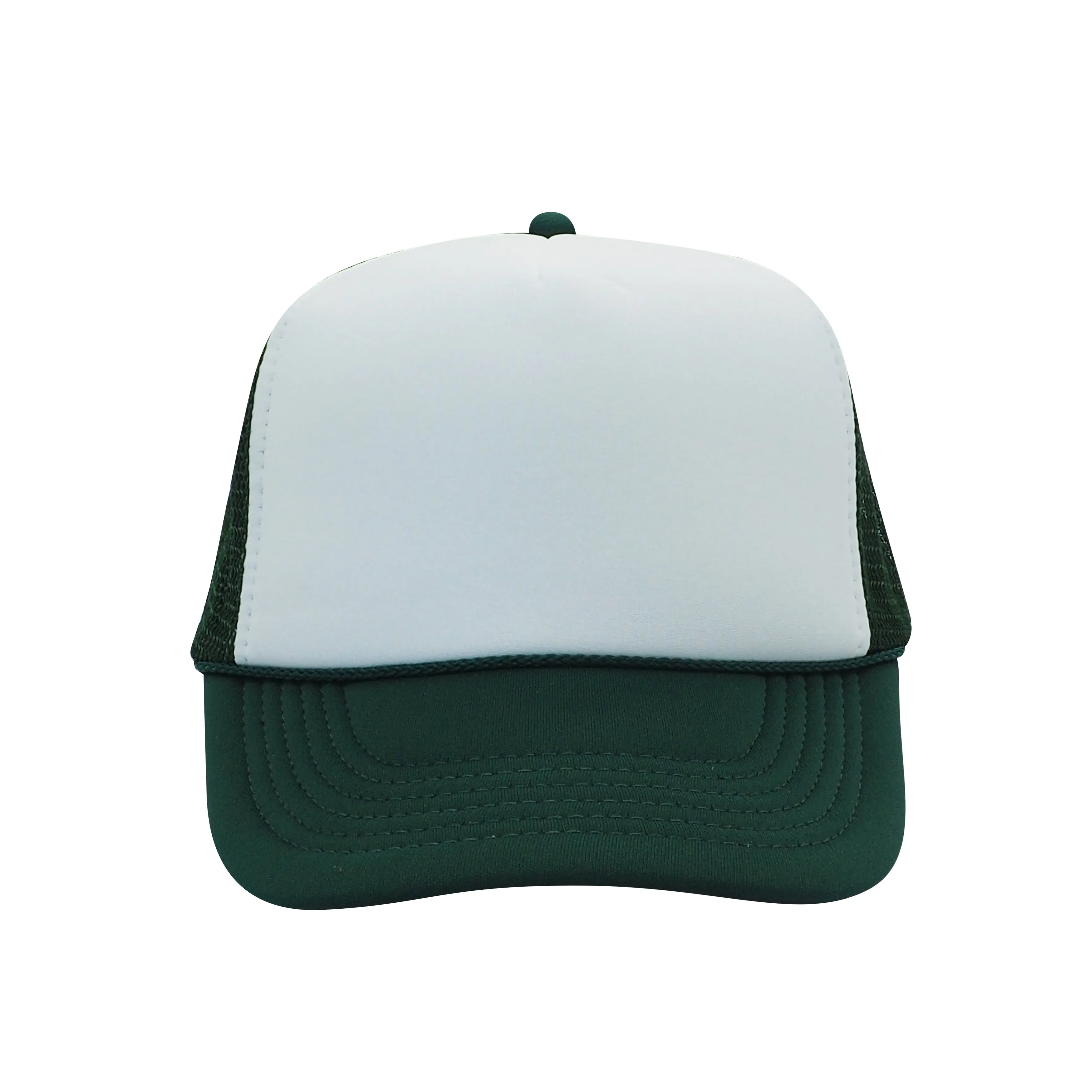 Nissun Classic Trucker Baseball Hats Caps Foam Mesh Blank Solid Two Tone Snapback