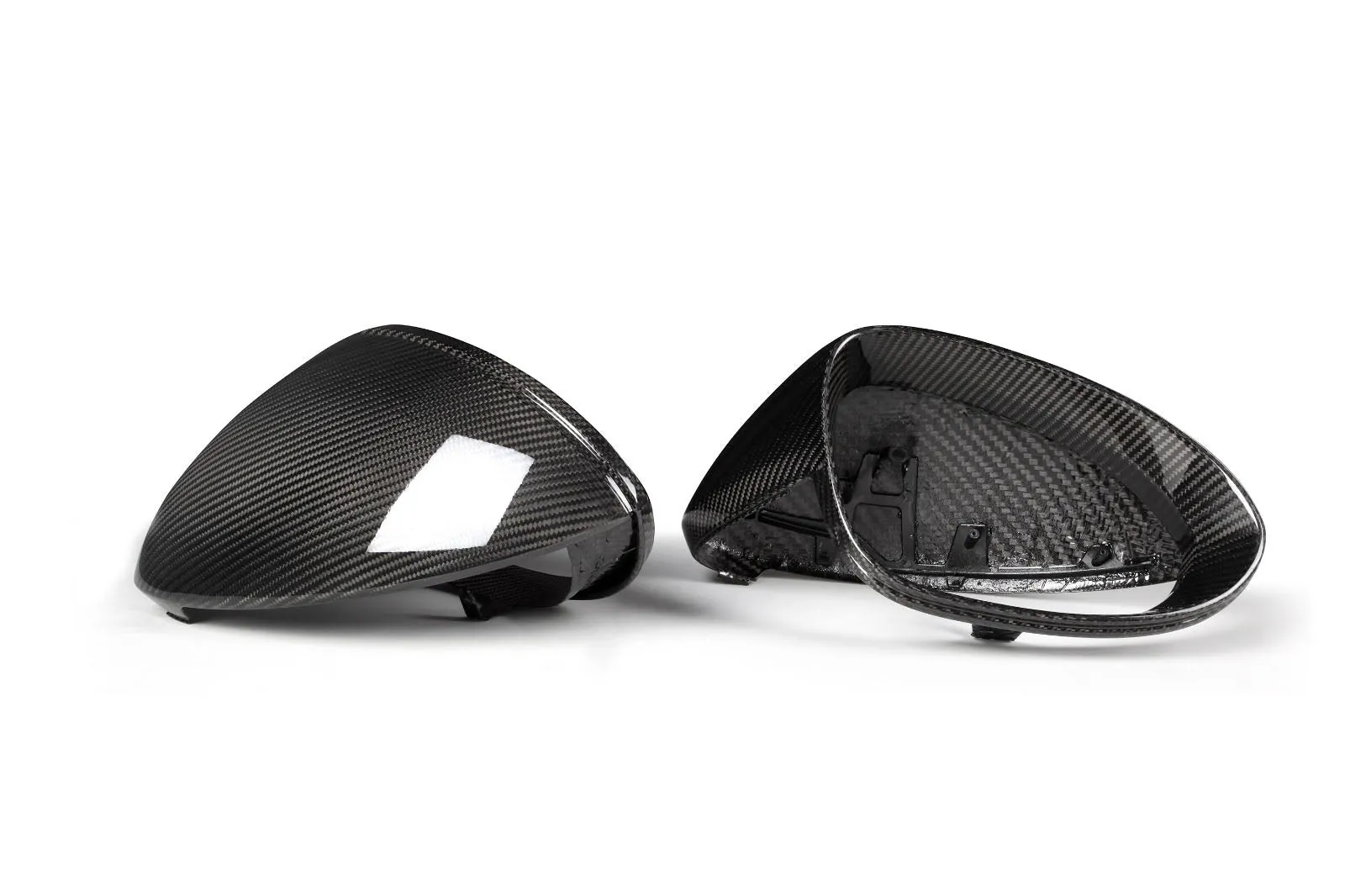 OEM Style Carbon Fiber Mirror Cap Set - Porsche Cayenne 9YA