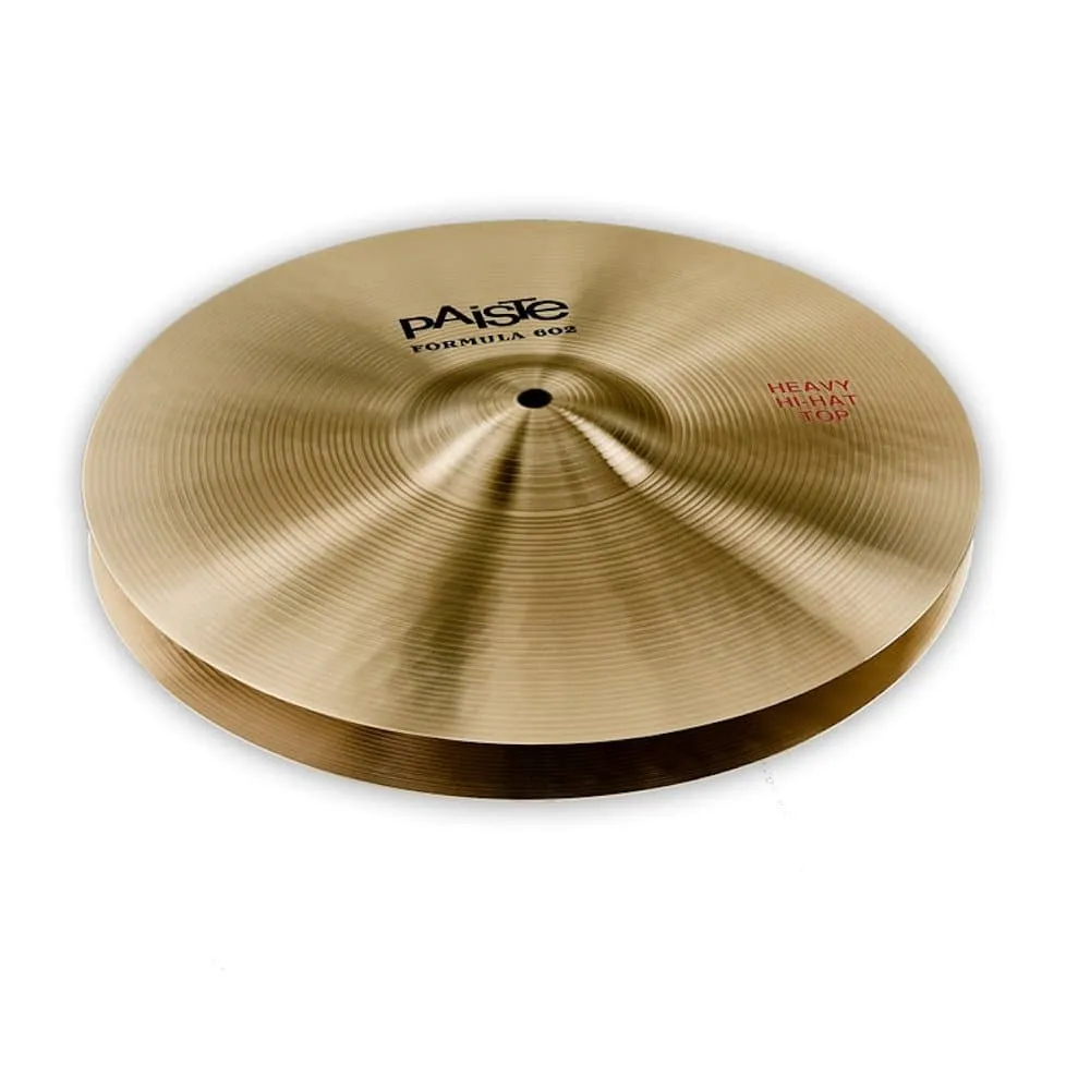 Paiste Formula 602 14 Heavy Hi Hat Cymbals