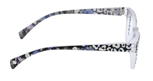 Peepers - Orchid Island Blue Light Reading Glasses, White & Leopard