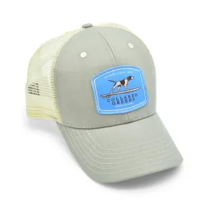 Pointer Surfer: Badged Trucker Cap - Cattail