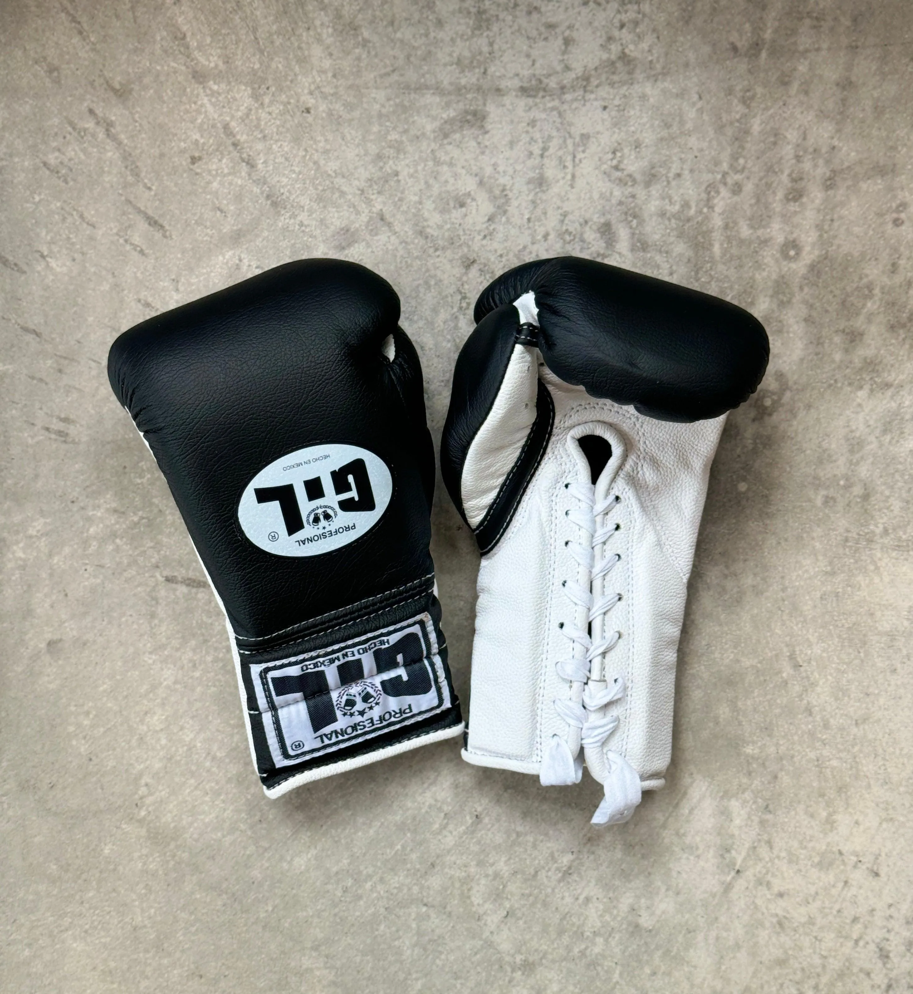 Professional Gil Boxing Gloves Lace Up