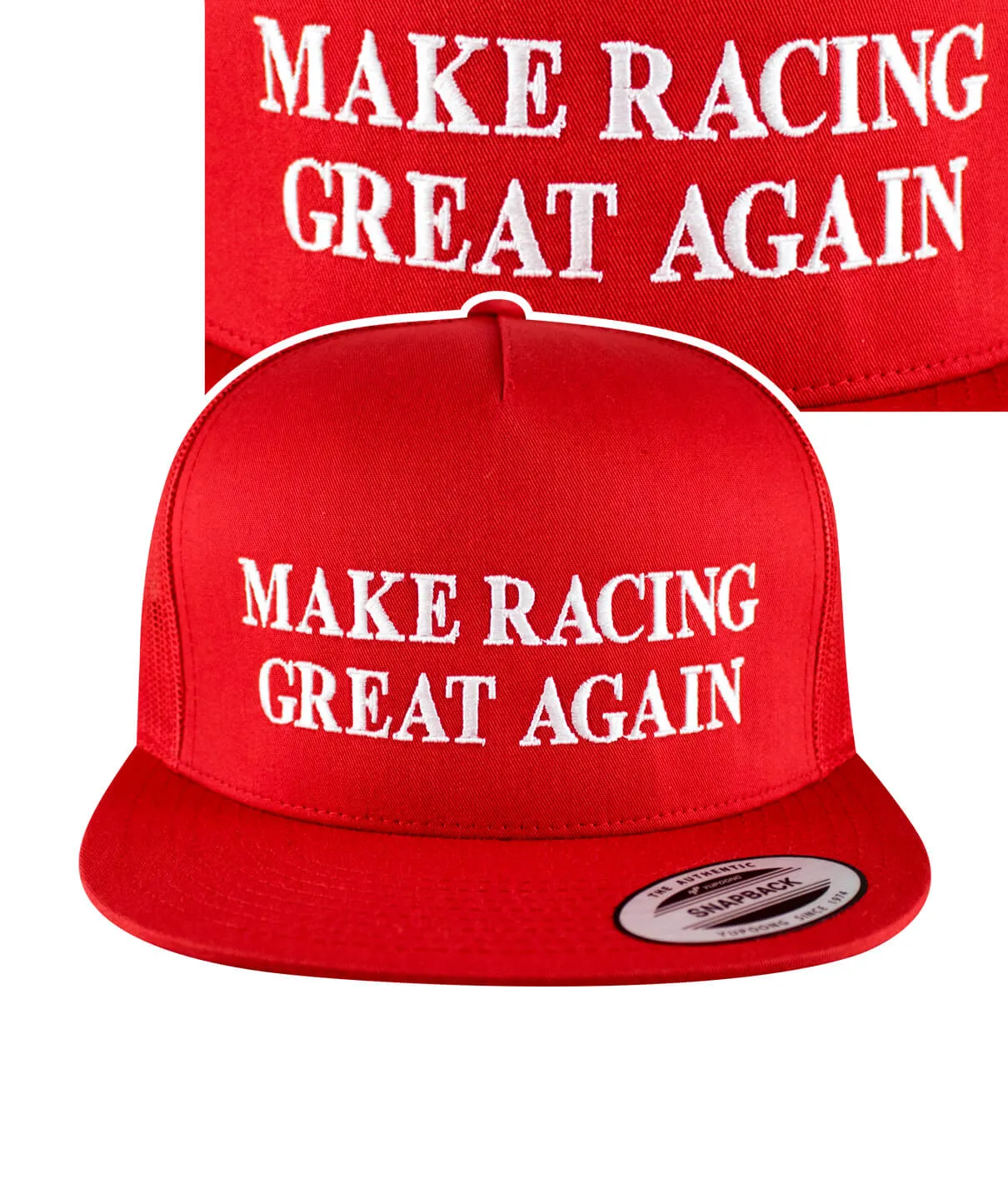 "Make Racing Great Again" - Trucker Baseball Hat