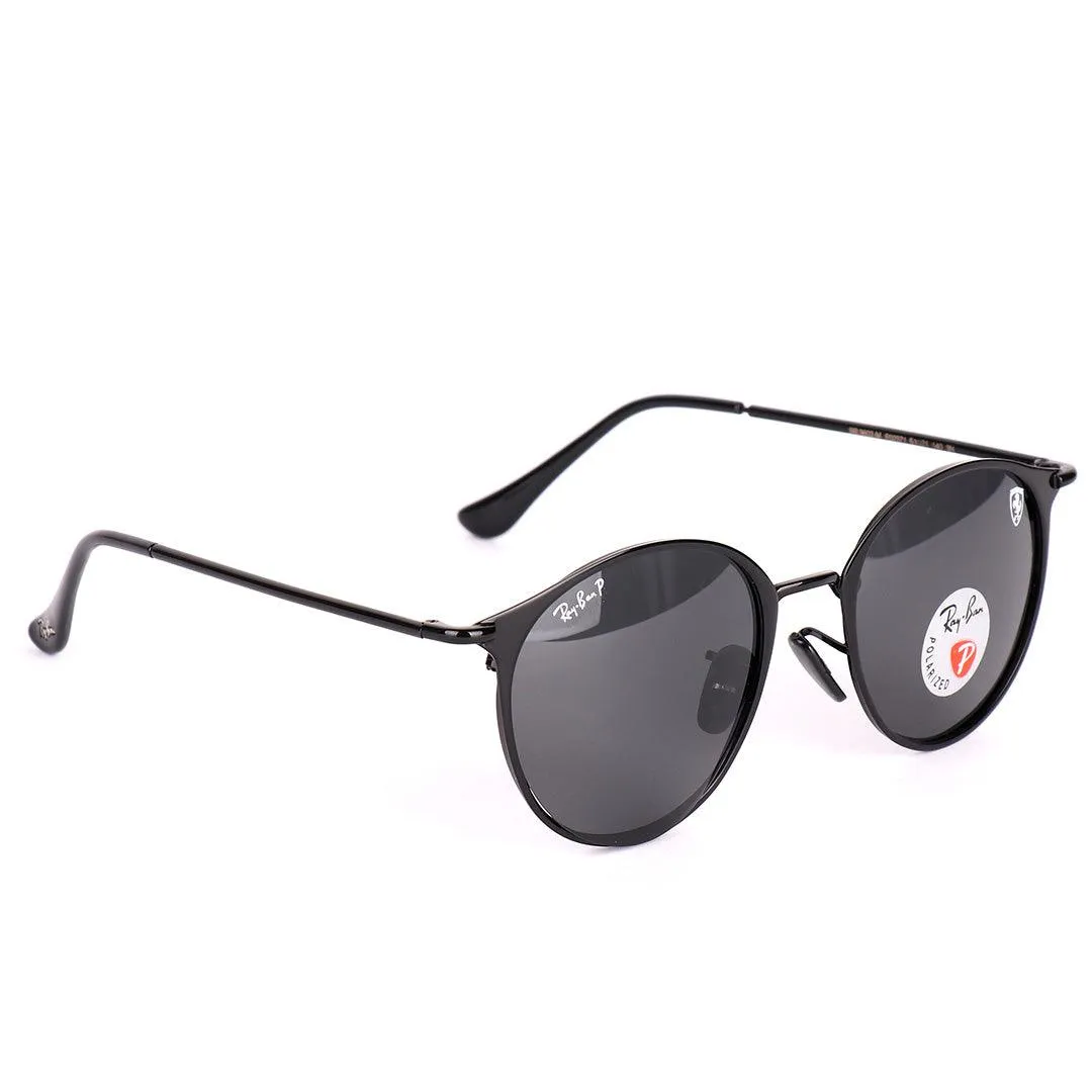 Ray-Ban Ferrari Designed All Black  Metal Polarized Lens Sunglasses