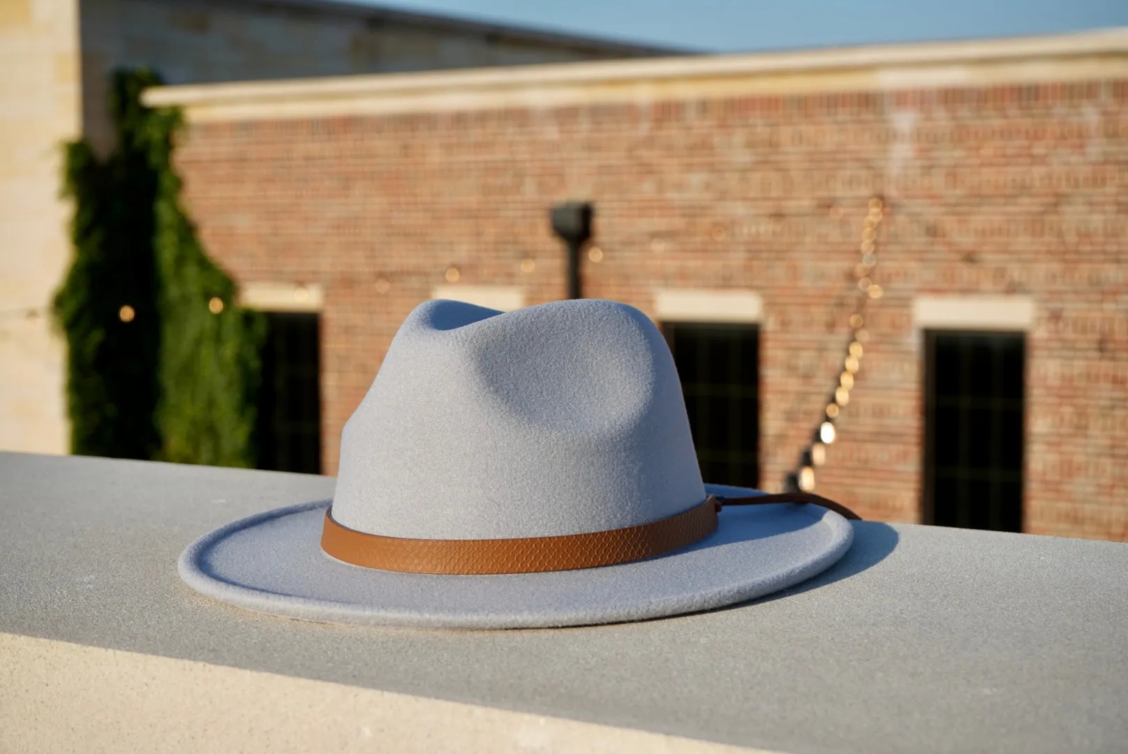 Rivet Fedora - Gray