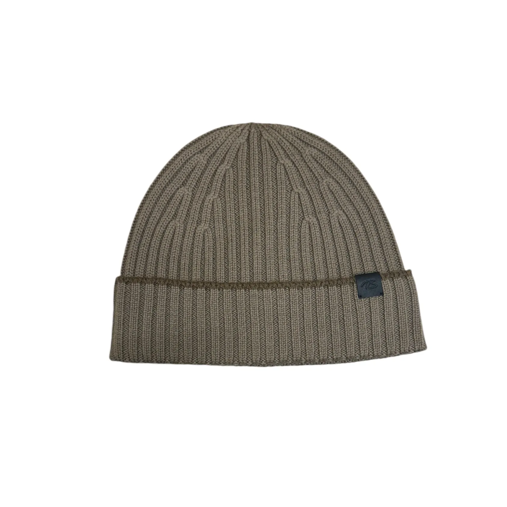 Robert Barakett Andrew Merino Wool Rib Knit Hat