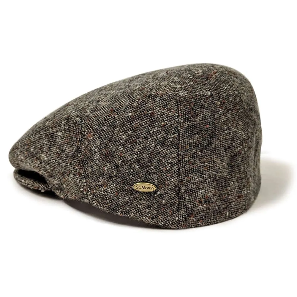 Saint Martin - "Orecchio" Flat Cap with Ear Flaps