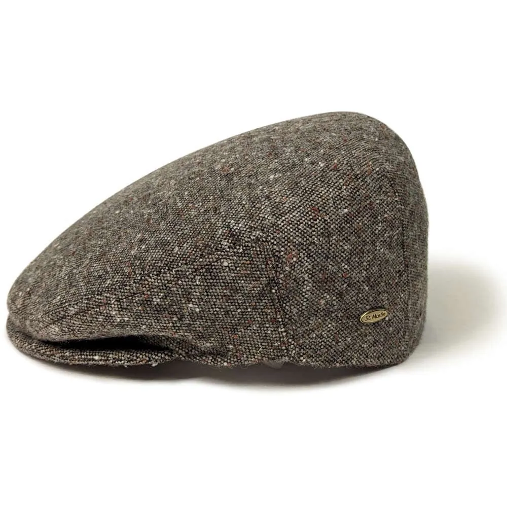 Saint Martin - "Orecchio" Flat Cap with Ear Flaps