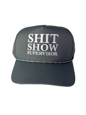 Shitshow Supervisor - Performance 5-Panel Rope Hat