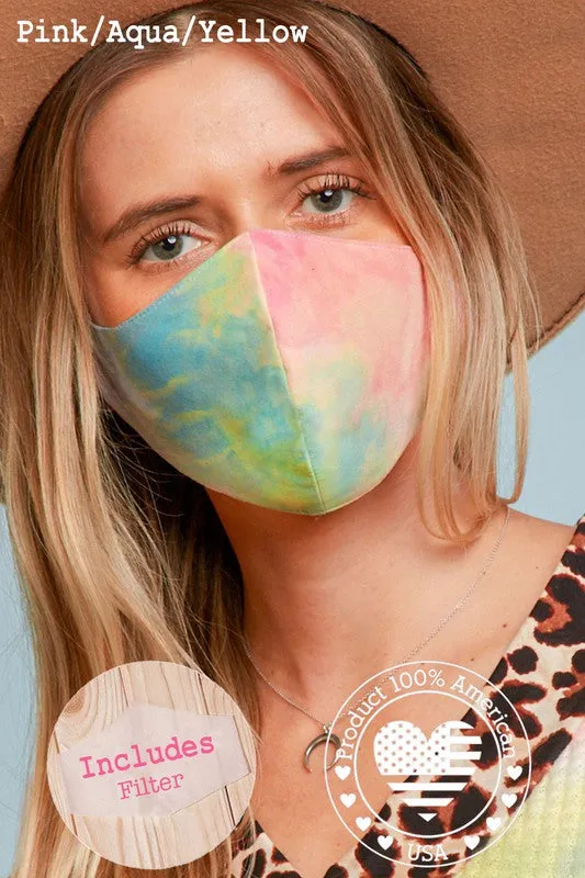 Tie Dye Essentials Face Mask