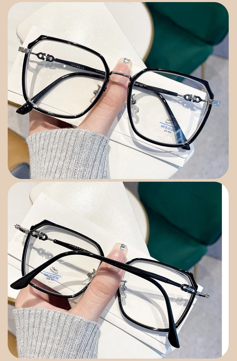 TXOME Lora Square Big Frame Glasses