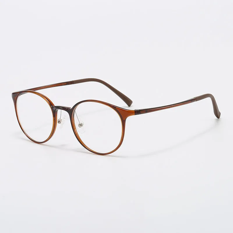 TXOME Yuri Vintage Round Frame Glasses