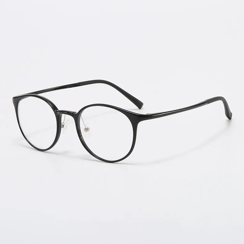 TXOME Yuri Vintage Round Frame Glasses