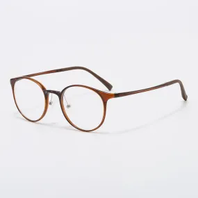 TXOME Yuri Vintage Round Frame Glasses