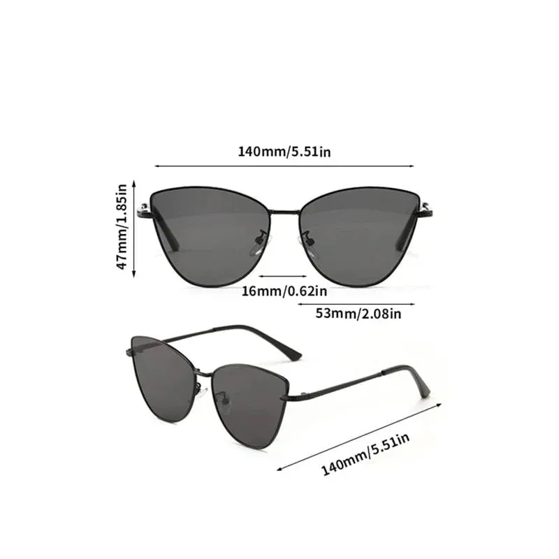 Unisex Trendy Retro Gradient Vintage Luxury Cat Eye Sunglasses