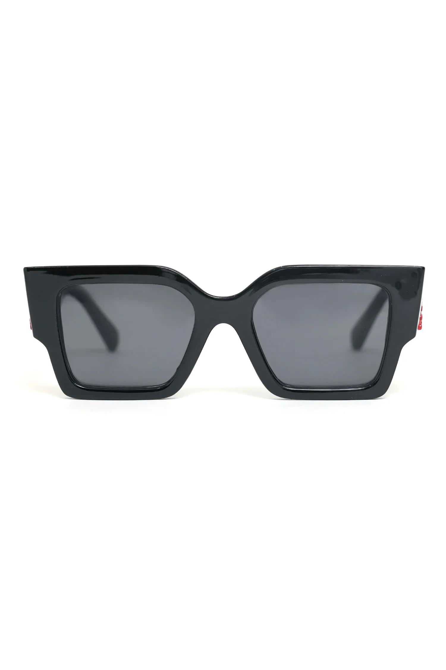 VOYAGE SUNGLASSES-BLACK-RED